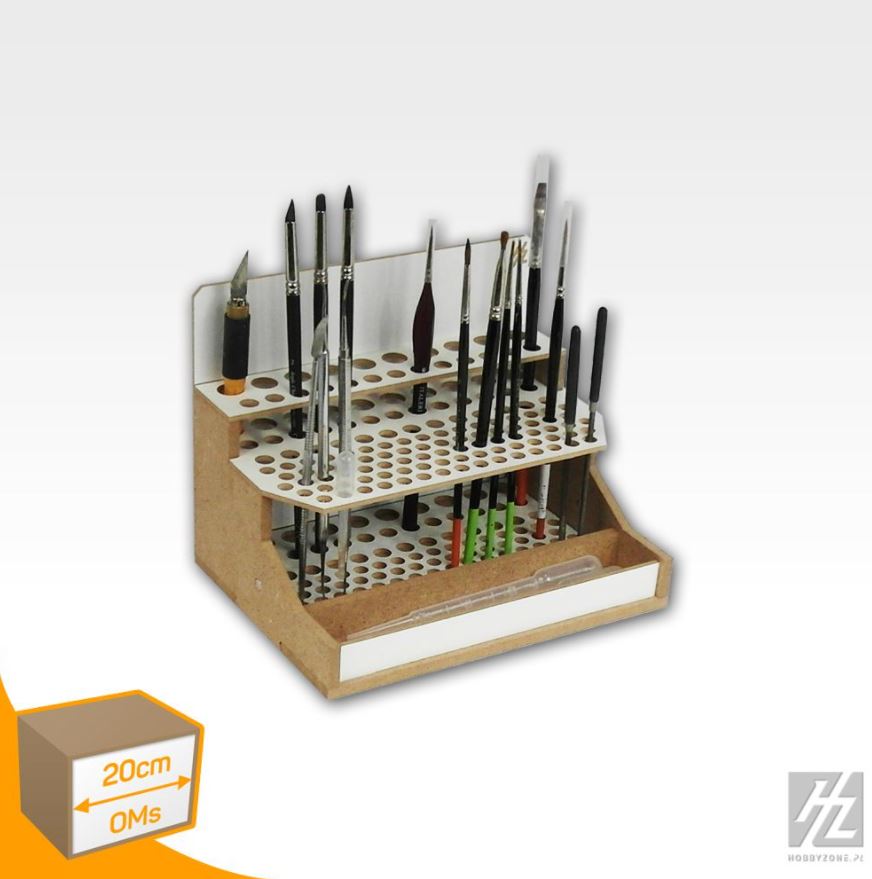 HobbyZone 3 Shelve Brushes and Tools Module - 20cm