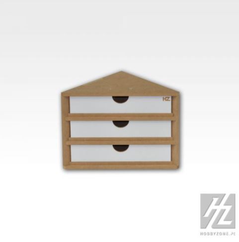 HobbyZone Ending Corner Drawers Module