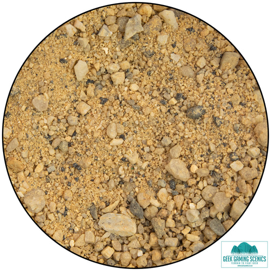 Geek Gaming Scenics Base Ready Desert Sand and Stone