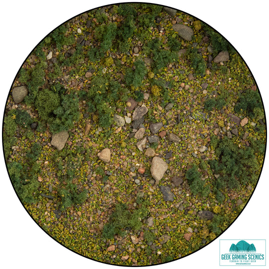 Geek Gaming Scenic  Base Ready Range Scrublands